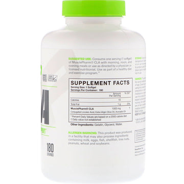 MusclePharm, Essentials, CLA, 1,000 mg, 180 Softgels