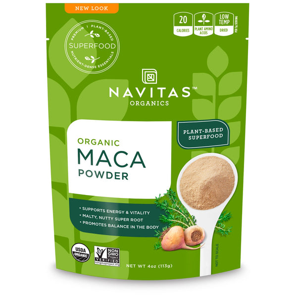 Navitas Organics, Organic Maca Powder, 4 oz (113 g) - The Supplement Shop
