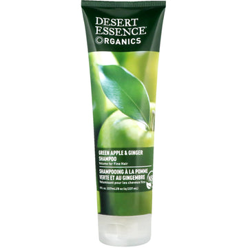 Desert Essence, Organics, Shampoo, Green Apple & Ginger, 8 fl oz (237 ml)