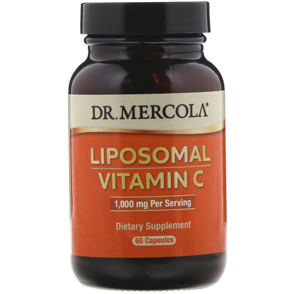 Dr. Mercola, Liposomal Vitamin C, 1,000 mg, 60 Capsules - The Supplement Shop