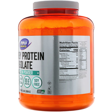 Now Foods, Sports, Whey Protein Isolate, Unflavored, 5 lbs (2268 g)