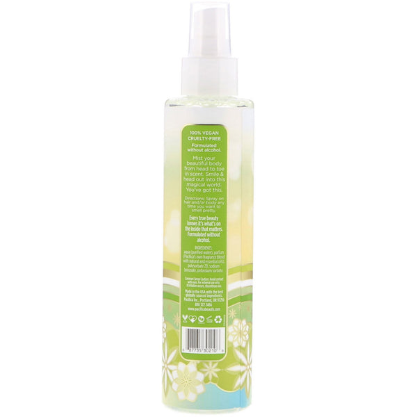 Pacifica, Tahitian Gardenia Perfumed Hair & Body Mist, 6 fl oz (177 ml) - The Supplement Shop