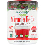 Macrolife Naturals, Miracle Reds, Superfood, Goji- Pomegranate- Acai- Mangosteen, 1.9 lbs (850 g) - The Supplement Shop