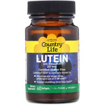 Country Life, Lutein with Zeaxanthin, 20 mg, 60 Softgels - The Supplement Shop