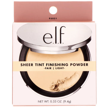 E.L.F., Beautifully Bare, Sheer Tint, Finishing Powder, Fair/Light, 0.33 oz (9.4 g)
