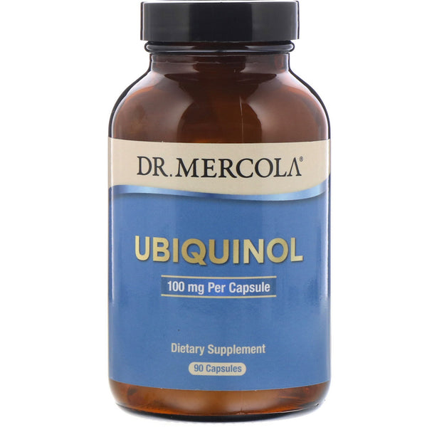 Dr. Mercola, Ubiquinol, 100 mg, 90 Capsules - The Supplement Shop