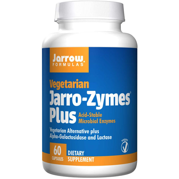 Jarrow Formulas, Jarro-Zymes Plus, Vegetarian, 60 Capsules - The Supplement Shop