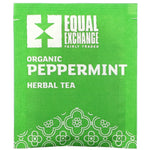 Equal Exchange, Organic Peppermint Herbal Tea, Caffeine Free, 20 Tea Bags, 0.99 oz (28 g) - The Supplement Shop