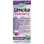 Nature's Way, Umcka Elderberry, Intensive Cold+Flu, Soothing Syrup, Berry Flavor, 4 fl oz (120 ml) - The Supplement Shop
