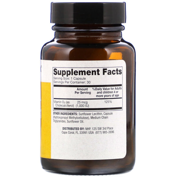 Dr. Mercola, Liposomal Vitamin D3, 1,000 IU, 30 Capsules - The Supplement Shop
