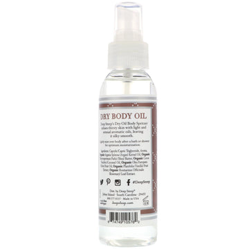 Deep Steep, Dry Body Oil, Vanilla - Coconut, 4 fl oz (118 ml)