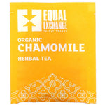 Equal Exchange, Organic Chamomile Herbal Tea, Caffeine Free, 20 Tea Bags, 0.85 oz (24 g) - The Supplement Shop