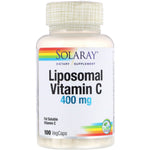 Solaray, Liposomal Vitamin C, 400 mg, 100 VegCaps - The Supplement Shop