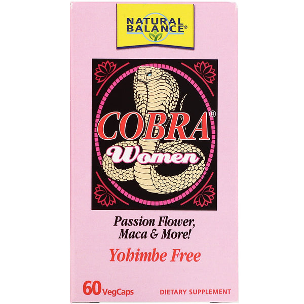 Natural Balance, Cobra Women, 60 VegCaps - The Supplement Shop
