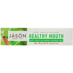 Jason Natural, Healthy Mouth, Anti-Cavity & Tartar Control Gel, Tea Tree Oil & Cinnamon, 6 oz (170 g) - The Supplement Shop