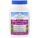 RidgeCrest Herbals, Blood Pressure Formula, 120 Vegan Capsules - The Supplement Shop