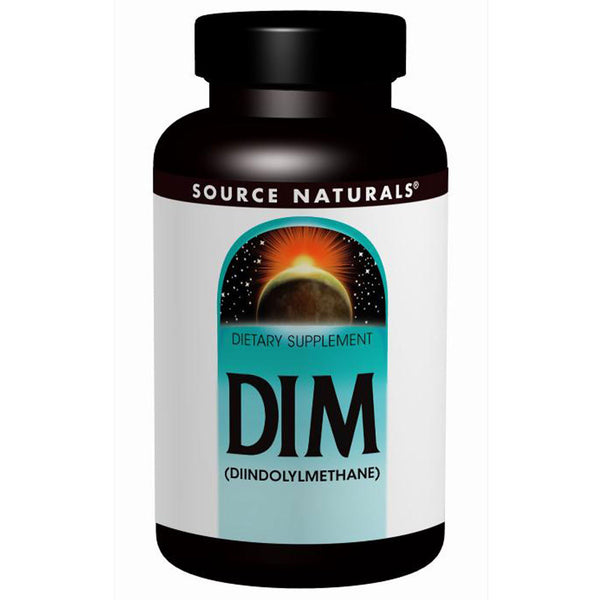 Source Naturals, DIM (Diindolylmethane), 100 mg, 60 Tablets - The Supplement Shop