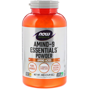Now Foods, Sports, Amino-9 Essentials Powder, 11.64 oz (330 g)