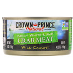 Crown Prince Natural, Fancy White-Lump Crab Meat, 6 oz (170 g) - The Supplement Shop