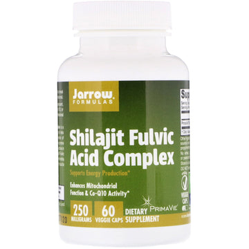 Jarrow Formulas, Shilajit Fulvic Acid Complex, 250 mg, 60 Veggie Caps