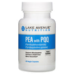Lake Avenue Nutrition, PEA (Palmitoylethanolamide) with PQQ, 30 Veggie Capsules