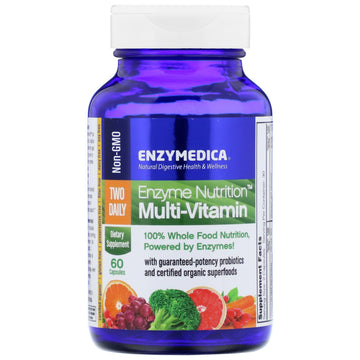 Enzymedica, Enzyme Nutrition Multi-Vitamin, Two Daily, 60 Capsules