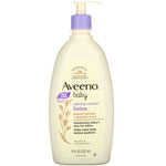 Aveeno, Baby, Calming Comfort Lotion, Lavender & Vanilla, 18 fl oz (532 ml) - The Supplement Shop