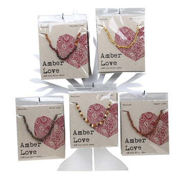 Amber Love Tree Display - Contains 15 units 15x33cm