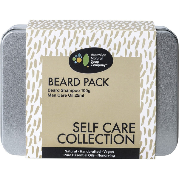 Australian Natural Soap CO Self Care Collection Beard Pack 2pk