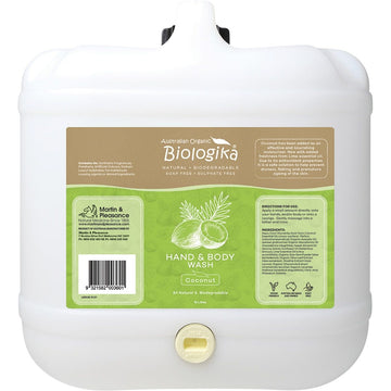 Biologika Hand & Body Wash (Bulk) Everyday Coconut 15L