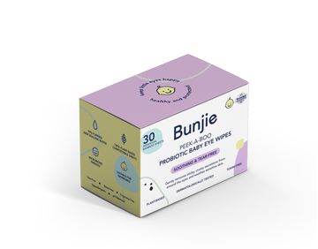 Bunjie Probiotic Baby Eye Wipes 30s