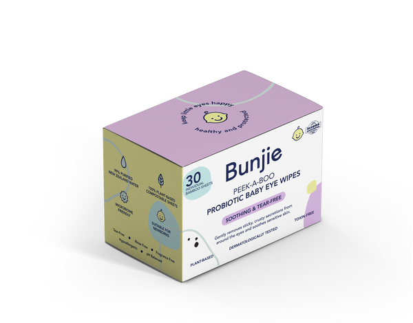 Bunjie Probiotic Baby Eye Wipes 30s