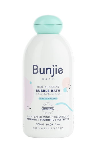 Bunjie Baby Bubble Bath Hide & Squeak 500ml