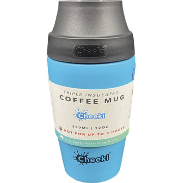 Cheeki Coffee Mug Aqua 350ml
