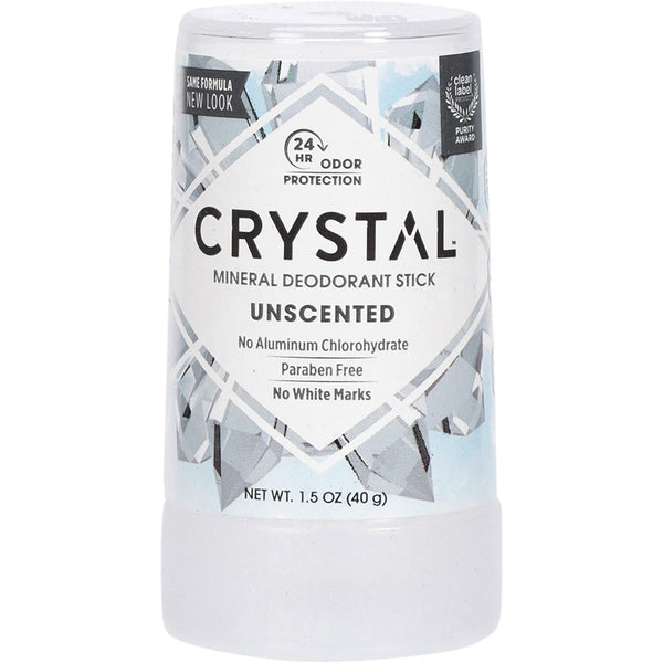 Crystal Deodorant Stick Unscented 40g