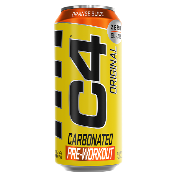 Cellucor C4 Original Carbonated Zero Sugar Energy Drink, Pre Workout Drink + Beta Alanine