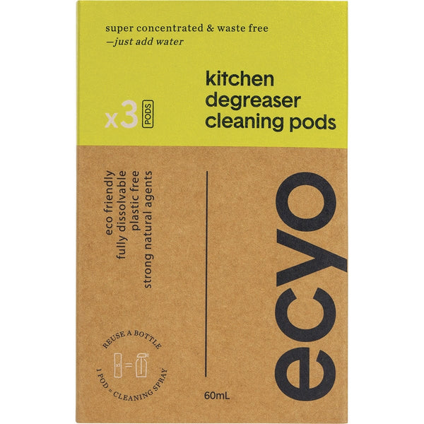 ecyo Cleaning Pods Kitchen Degreaser 5x60ml