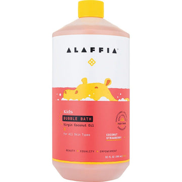 Alaffia Kids Bubble Bath Coconut Strawberry 950ml