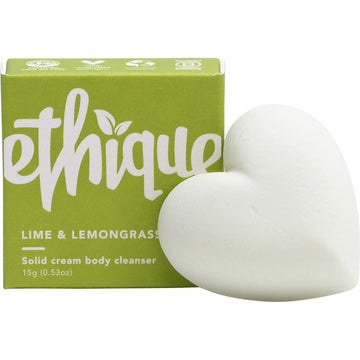 Ethique Solid Cream Body Cleanser Mini Lime & Lemongrass 20x15g