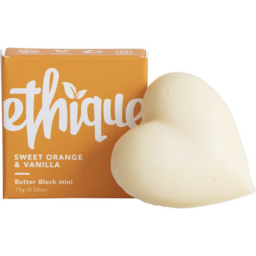 Ethique Body Butter Block Mini Sweet Orange & Vanilla 20x15g