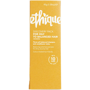 Ethique Discovery Pack 3x Minis for Oily To Balanced 45g