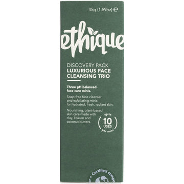 Ethique Discovery Pack 3x Minis Luxurious Face Cleansing 45g