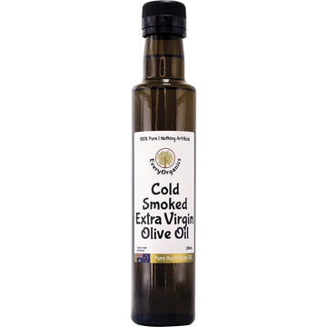 EveryOrganics Cold Smoked Extra Virgin Olive Oil Pure Aust. Oil 250ml