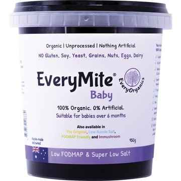 EveryOrganics EveryMite Baby Low FODMAP & Super Low Salt 950g