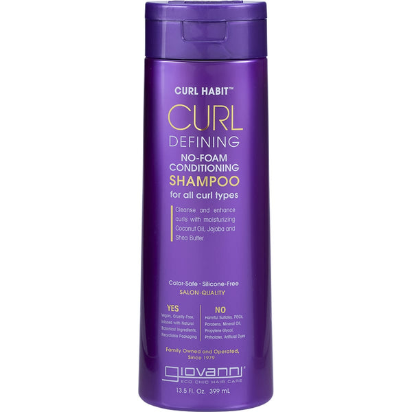 Giovanni No-Foam Conditioning Shampoo Curl Habit Curl Defining 399ml