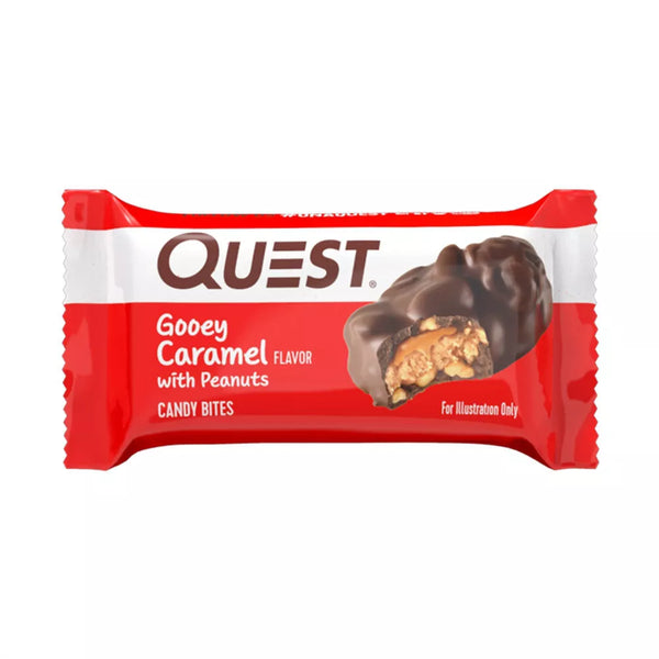 Quest Nutrition Gooey Caramel Candy Bites - 8ct