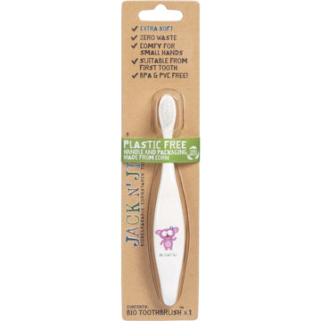 Jack N' Jill Toothbrush Children Koala Biodegradable x8