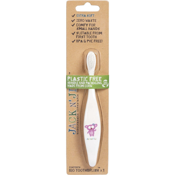 Jack N' Jill Toothbrush Children Koala Biodegradable x8