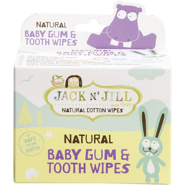 Jack N' Jill Baby Gum & Tooth Wipes 8x25pcs
