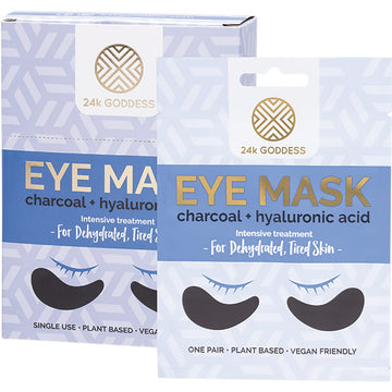 24K Goddess Eye Mask for Dehydrated, Tired Skin Single Use 10x1pk